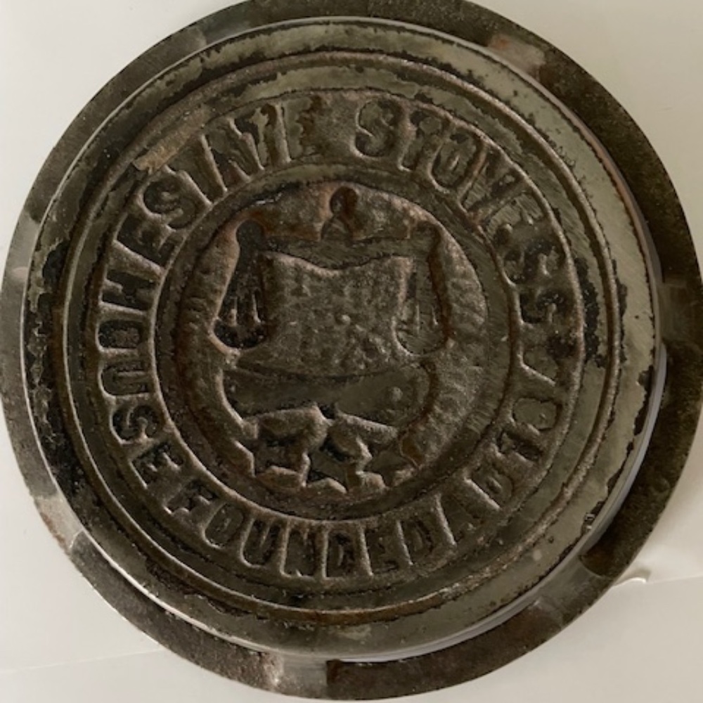 Antique Estate Stove Cover